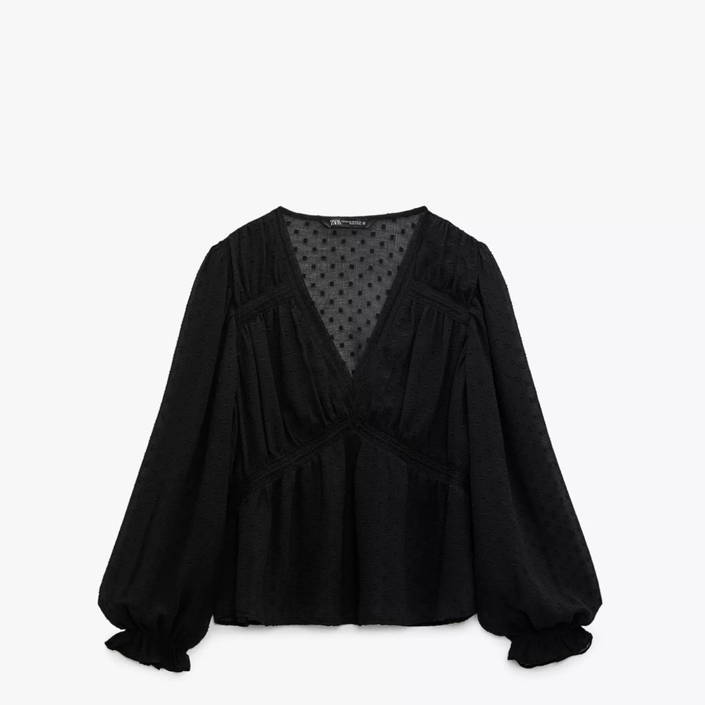 Zara Black Women's Top